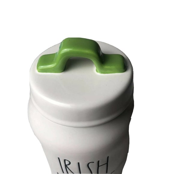 Rae Dunn "IRISH KISSES" Watercolor 4 Leaf Clover - Picture 2 of 5